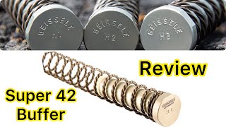 Geissele Super 42 Buffer Spring Review and Range Test [upl. by Eelrac404]