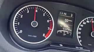 Volkswagen Polo 6r 12 tsi 105 HP acceleration 0100 [upl. by Arraes]