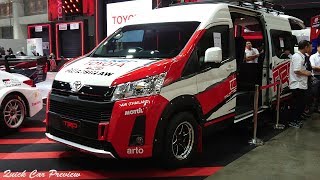 2021 Toyota Hiace Commuter High Roof Custom by TRD  Walkaround [upl. by Yekim]