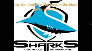 Cronulla Sharks theme song Lyrics NRL SingALong [upl. by Galen]