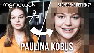 Paulina Kobus – Refleksy na włosach naturalnych – cieniowanie włosów MACIEJ MANIEWSKI [upl. by Sergo]