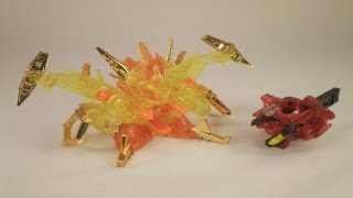 Cross Fight BDaman Review  CB83 Ultimate Garuburn DX set [upl. by Ena123]