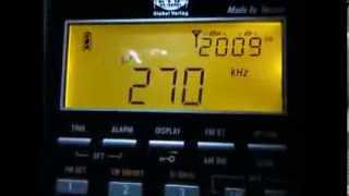 270 Khz Český Rozhlas ČRo 1 Radiožurnál [upl. by Frager998]