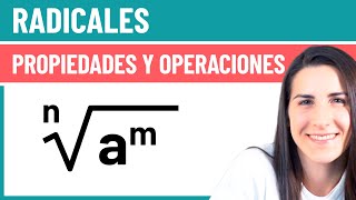 RADICALES ✅ Propiedades Simplificación y Operaciones con RAÍCES [upl. by Eednak]