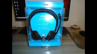 2024 Review Logitech Headset ClearChat H390 with Noise Cancelling Mic Test [upl. by Asikal230]