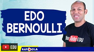 EQUAÇÃO DIFERENCIAL DE BERNOULLI ➡️ EXEMPLO 1 [upl. by Ariajay]