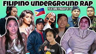 FILIPINO UNDERGROUND RAP SPECIAL🇵🇭CLROmar BaliwFRANCIS MGLOC9Shanti DopeOchomilDroppoutRhyne [upl. by Wilinski]