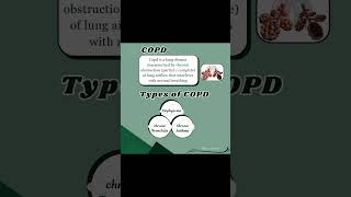 COPD  Types and Difference between bronchitis vs emphysema lovemedics [upl. by Drusy]