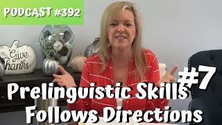 Prelinguistic Skill 7 Understands Familiar Words and Follows DirectionsteachmetotalkLaura Mize [upl. by Quennie212]