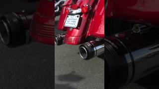 Rinehart Racing 45quot SlipOn Mufflers for Harley Touring SOUND CLIP [upl. by Ardnaik]