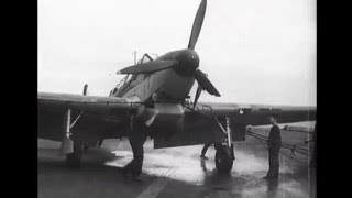 Deck Landing A Royal Navy Instructional Film 1942 [upl. by Gerstein]