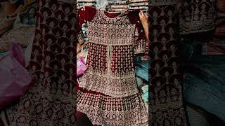 Letest👍🏻Designer Corp top Wedding lehenga👗collection online shopping Sowcarpet 🔥supper viralshort [upl. by Heuser]