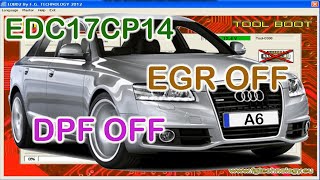 EDC17CP14 DPF EGR OFF  Audi A6 30 2010 [upl. by Natsirhc599]