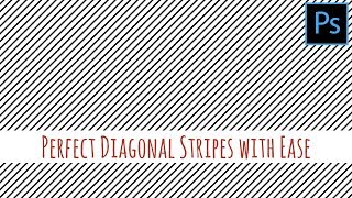 Photoshop  Perfect diagonal stripes quickly and easily READ THE PINNED COMMENT [upl. by Bennion601]