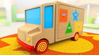 Learn Shapes  Cartoon for toddlers with Tino [upl. by Lietman]