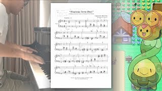 quotFloaroma Townquot from quotPokémon DPPtquot  Piano Cover  Sheets [upl. by Begga759]