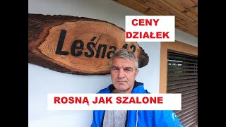 Ceny działek budowlanych obok mnie i krótki spacer co się w koło dzieje [upl. by Nasia]