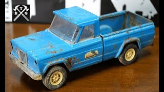 Vintage Toy Restoration  Unbelievable Final Paint Job [upl. by Airetas]