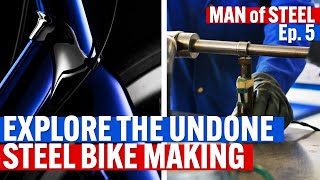 Steel Bicycle Frames and a Famous Italian Road Cyclist “The Man of Steel”  Ep 5 [upl. by Josie]