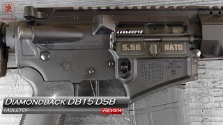 Diamondback Firearms DB15 DSB Tabletop Review and Field Strip [upl. by Panthia]