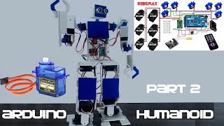 How to Make Arduino Humanoid Robot Part2  Robot Yasash [upl. by Ahsenyt450]