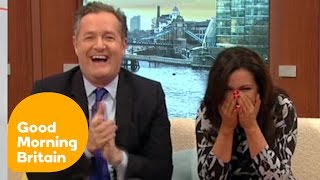 Susanna Reid Cracks Up At Awkward Charlie Stayt Moment  Good Morning Britain [upl. by Fisuoy]