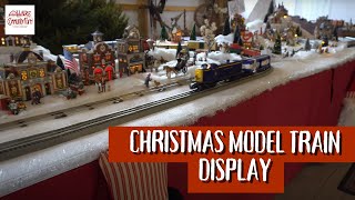 Allaire Community Farm  Christmas Train Display [upl. by Ellohcin]