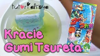 Kracie Gumi Tsureta DIY Japanese Candy Kit Tutorial  Chef A [upl. by Pollitt]