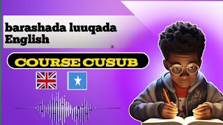 Barashada luuqada englishka [upl. by Lalise]