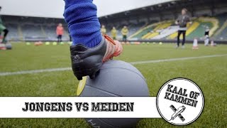 Jongens vs meiden  ADO Den Haag [upl. by Nemrak]