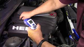 How to check the transmission oil level on a 2005 Dodge Magnum [upl. by Yatnuhs509]