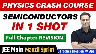 SEMICONDUCTORS in One Shot  Full Chapter Revision  Class 12  JEE Main [upl. by Waters]