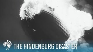 Hindenburg Disaster Real Zeppelin Explosion Footage 1937  British Pathé [upl. by Phaidra60]