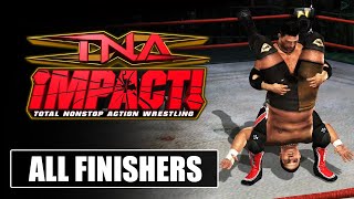 TNA Impact Game All Finishers 4K 60FPS [upl. by Aiela671]