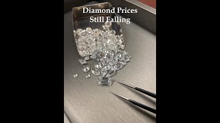 De Beers down 515  Diamond Market STILL FALLING  State of the diamond market August 1 2023 [upl. by Terrye]