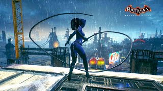 Batman Catwoman Redhood  Silent amp Aggressive Takedowns  Arkham Knight [upl. by Kania]