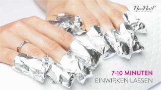 UV Nagellack ENTFERNUNG  Tutorial Schritt für Schritt [upl. by Hanavas]