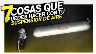 7 COSAS QUE PUEDES HACER CON TU SUSPENSIÓN DE AIRE [upl. by Flavian]