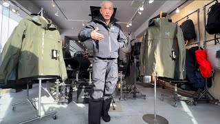 【ARCTERYX】スキー、スノーボード向けジャケット【Macai Shell Jacket】をタウンユースでコーディネートしてみました。 [upl. by Ardekan371]