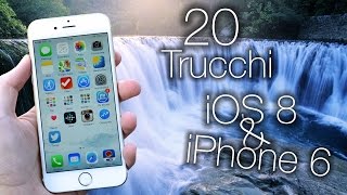 20 Funzioni nascoste in iOS 8ampiPhone 6 [upl. by Lawrenson821]