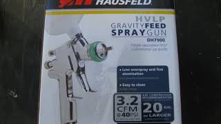 Campbell Hausfeld HVLP Spray Gun [upl. by Etiuqal269]