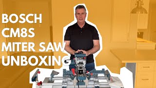 REVIEW Bosch CM8S Miter Saw [upl. by Alda330]