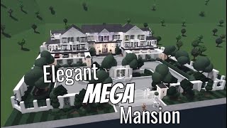 Bloxburg Elegant MEGA Mansion TOUR [upl. by Sander]