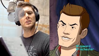 Scoobynatural Behind The Scenes Supernatural Supercut VS Real Life [upl. by Missi]