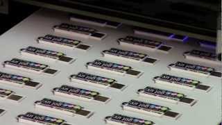 UVLED Printing  SmallFormat Printers  DCS Direct Jet UV [upl. by Ecaidnac]