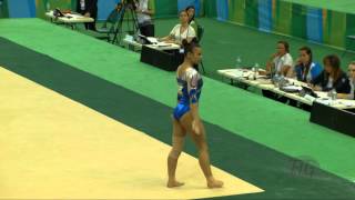 BULIMAR Diana Laura ROU  2016 Olympic Test Event Rio BRA  Qualifications Floor Exercise [upl. by Sal]