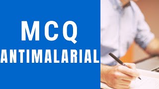 antimalarial drugs mcqs antimalarial drugs medicinal chemistry pharmaceutical chemistry 2 mcq [upl. by Nuahsar251]