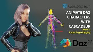 Animating Daz Characters with Cascadeur Part 1 [upl. by Larena]