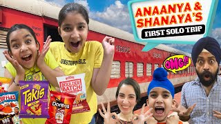 Anaanya amp Shanaya’s First Solo Trip  RS 1313 VLOGS  Ramneek Singh 1313 [upl. by Norri762]