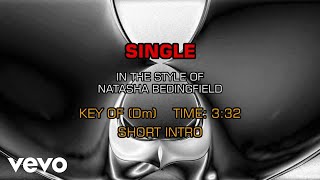 Natasha Bedingfield  Single Karaoke [upl. by Lacram]